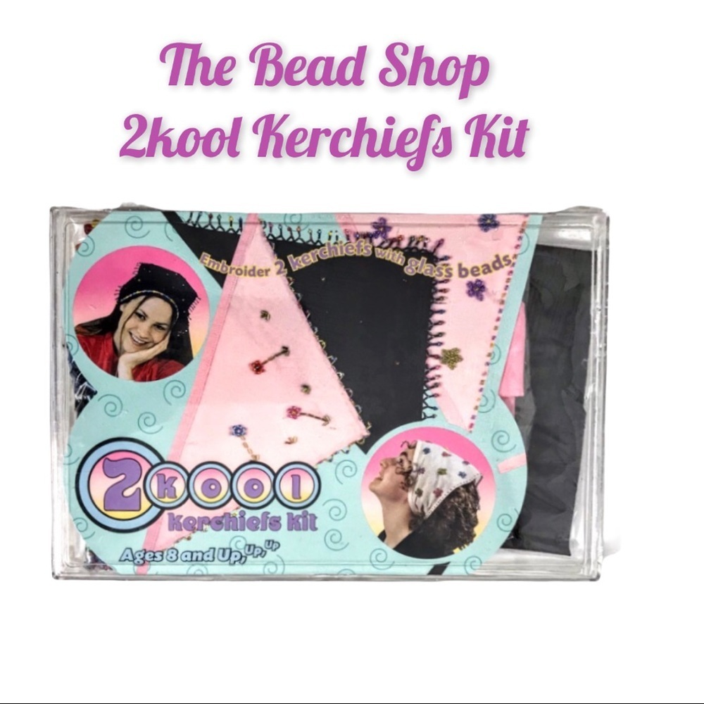 NIB The Bead Shop 2kool Kerchiefs Kit